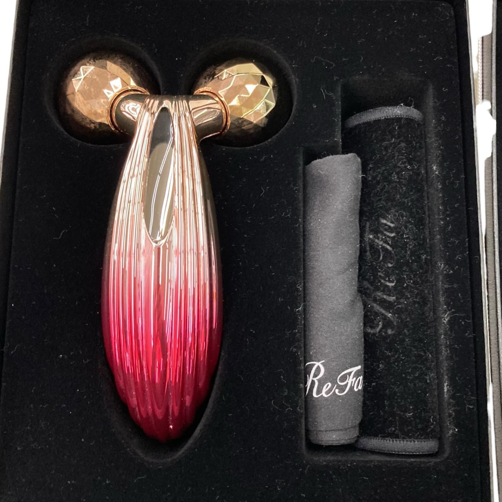 186000 現状品 ReFa リファ 美顔ローラー まとめ レッド リファ