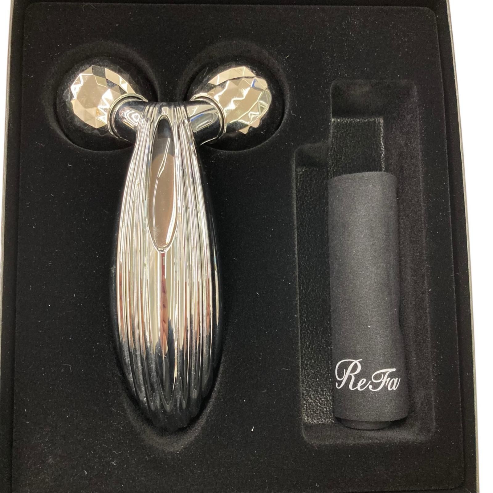 186001 現状品 ReFa リファ 美顔ローラー シルバー リファカラットレイ
