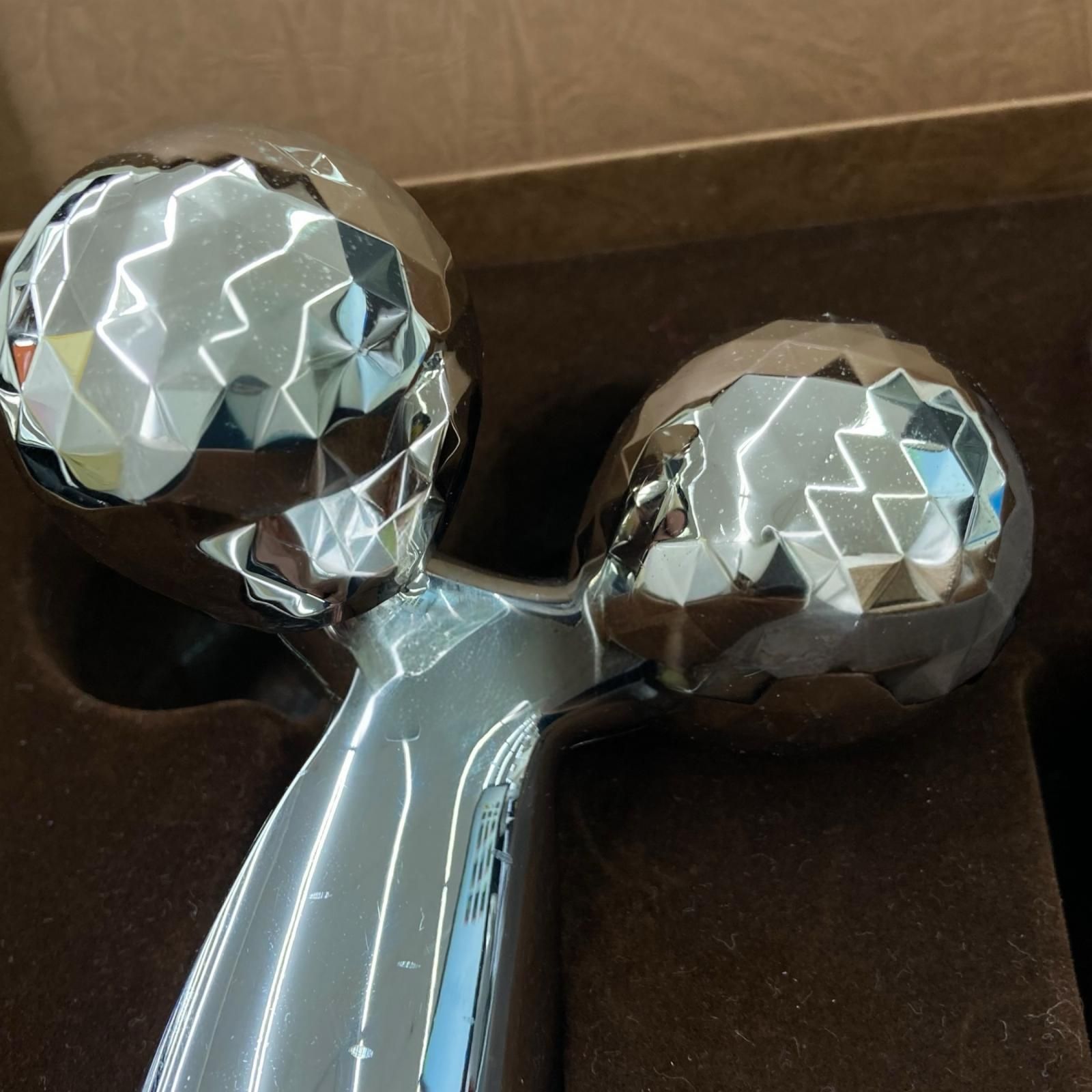 186001 現状品 ReFa リファ 美顔ローラー セット プラチナ電子ローラー