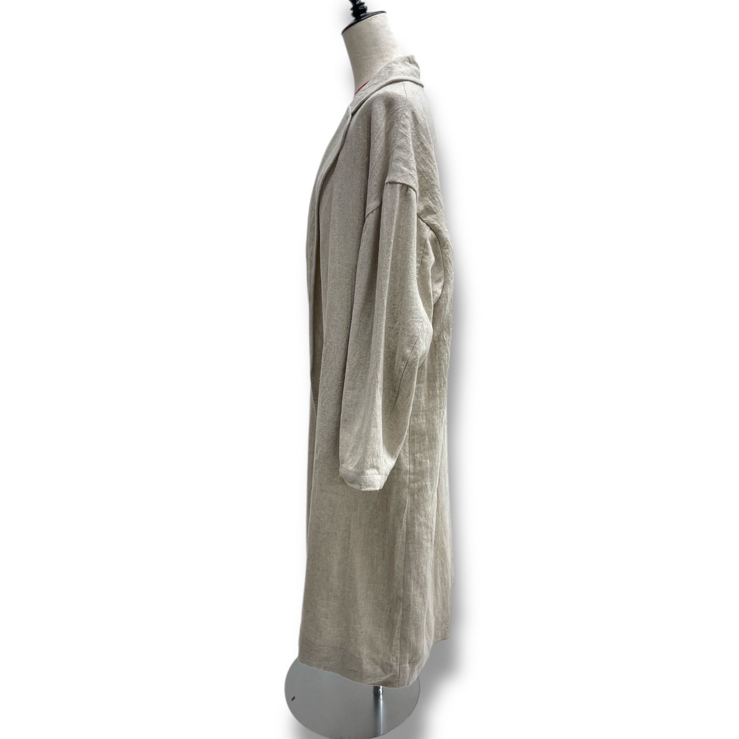 HELIOPOLE エリオポール DUNGAREES LINEN LONG COAT ドンゴロスコート