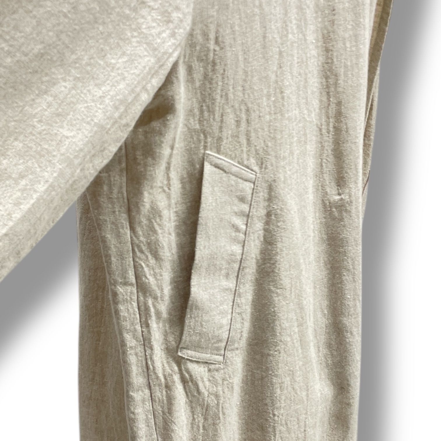 HELIOPOLE エリオポール DUNGAREES LINEN LONG COAT ドンゴロスコート