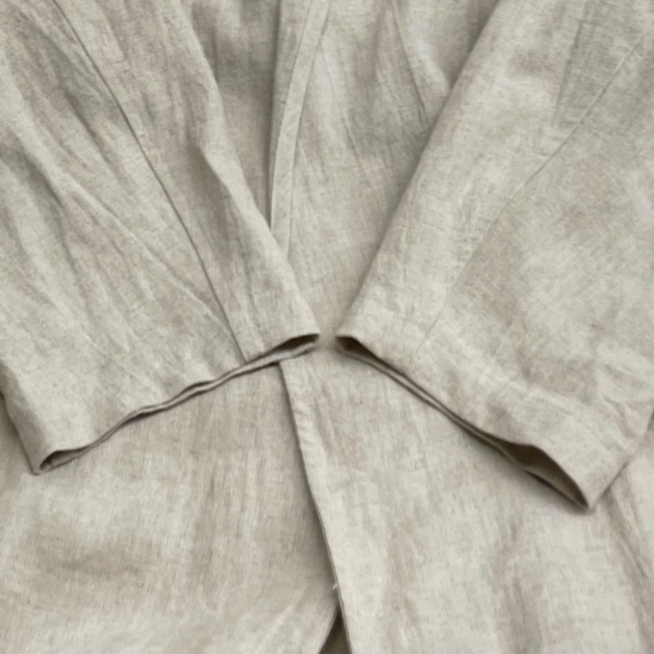 HELIOPOLE エリオポール DUNGAREES LINEN LONG COAT ドンゴロスコート