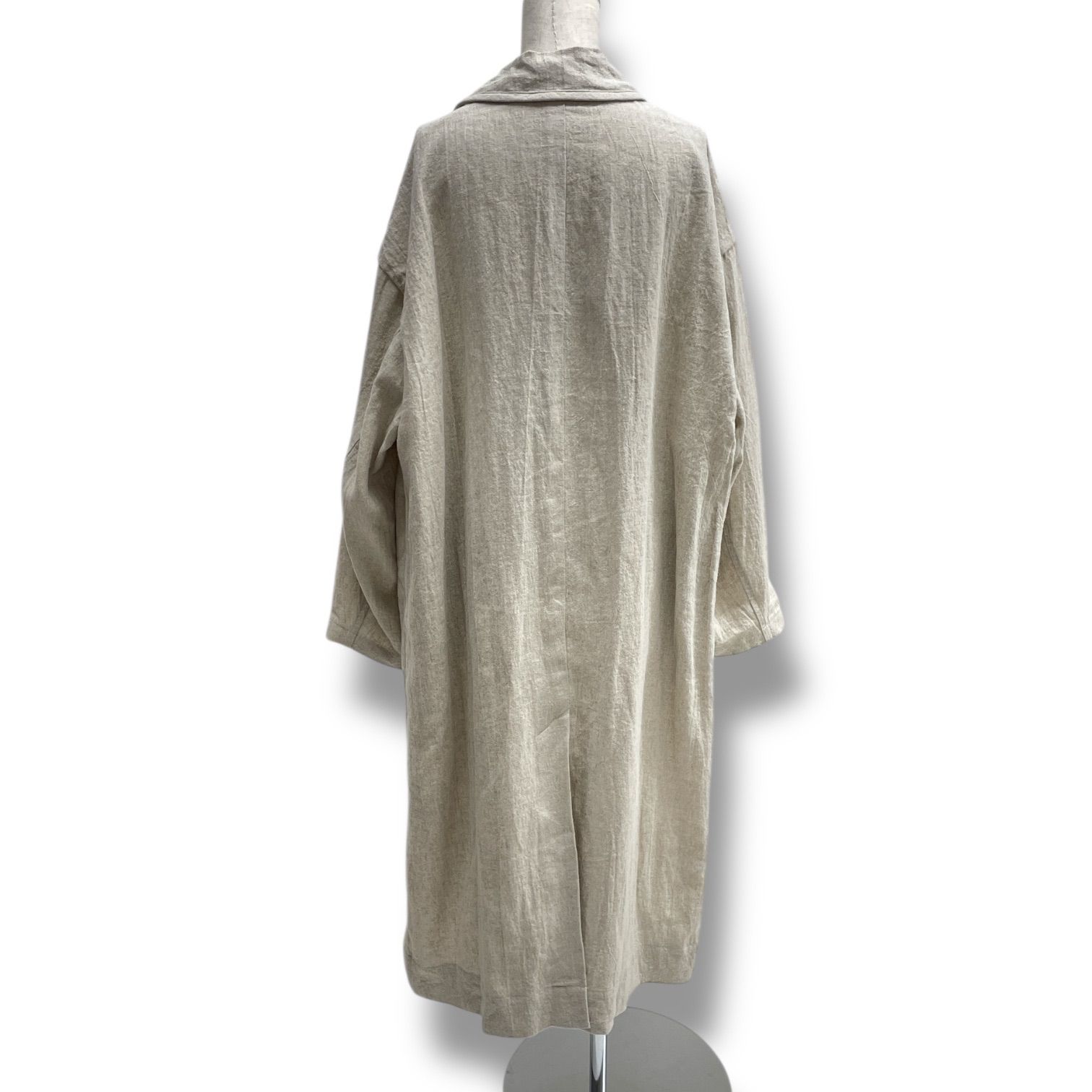 HELIOPOLE エリオポール DUNGAREES LINEN LONG COAT ドンゴロスコート