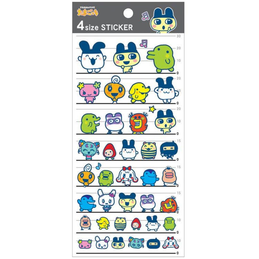 カミオジャパン】 4size STICKER ドット 4サイズ 1シート シール