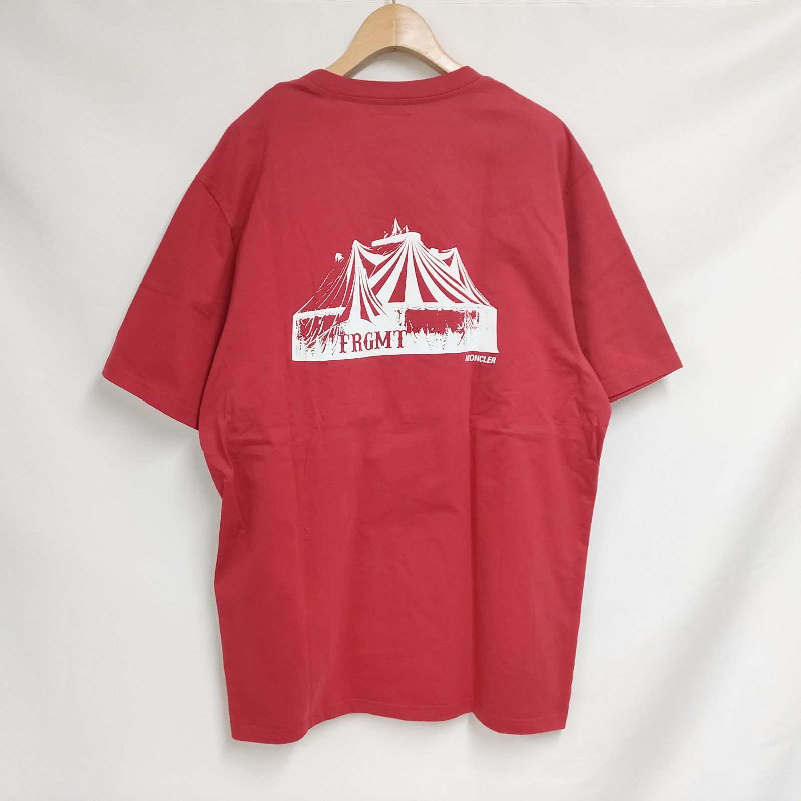 新品 未使用 モンクレール サーカスTシャツ レッド M【MONCLER 
