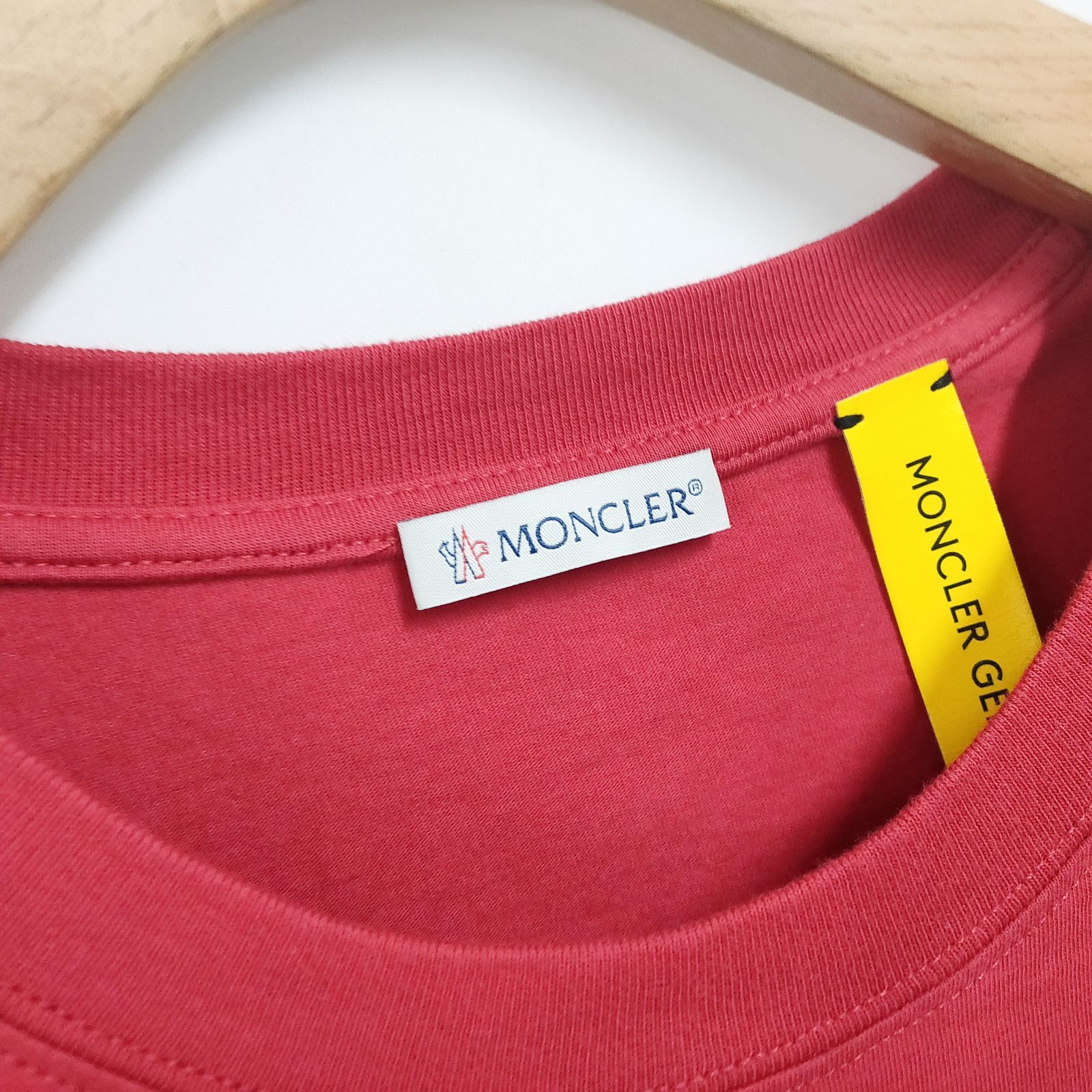 新品 未使用 モンクレール サーカスTシャツ レッド M【MONCLER 