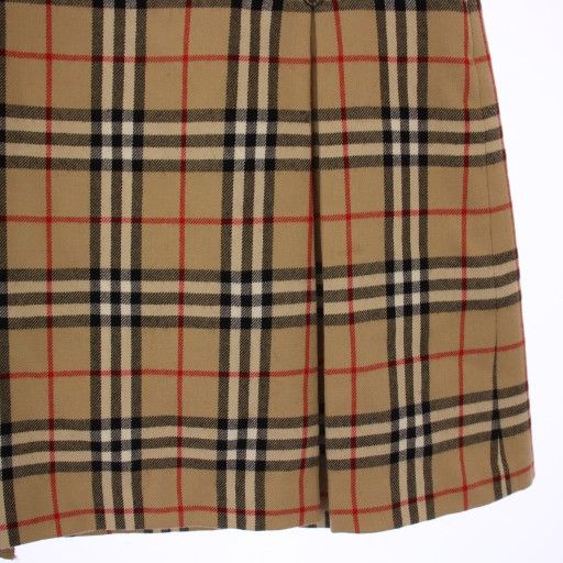 バーバリーブルーレーベル BURBERRY BLUE LABEL フレアスカート ミニ丈
