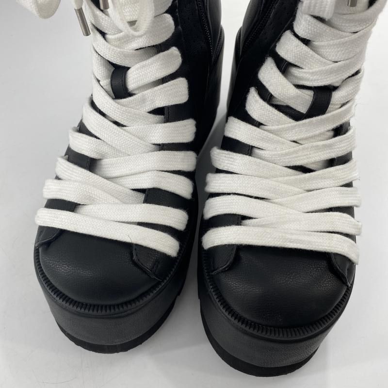 完売品　YELLO Astronave SHORT BOOTS ブーツ 中古】YELLO ASTRONAVE SHORT BOOTS ブーツ XL ブラック [10] - メルカリ