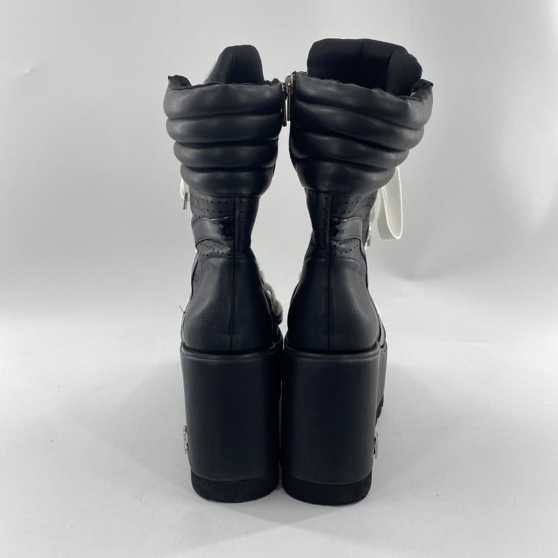 中古】YELLO ASTRONAVE SHORT BOOTS ブーツ XL ブラック [10] - メルカリ