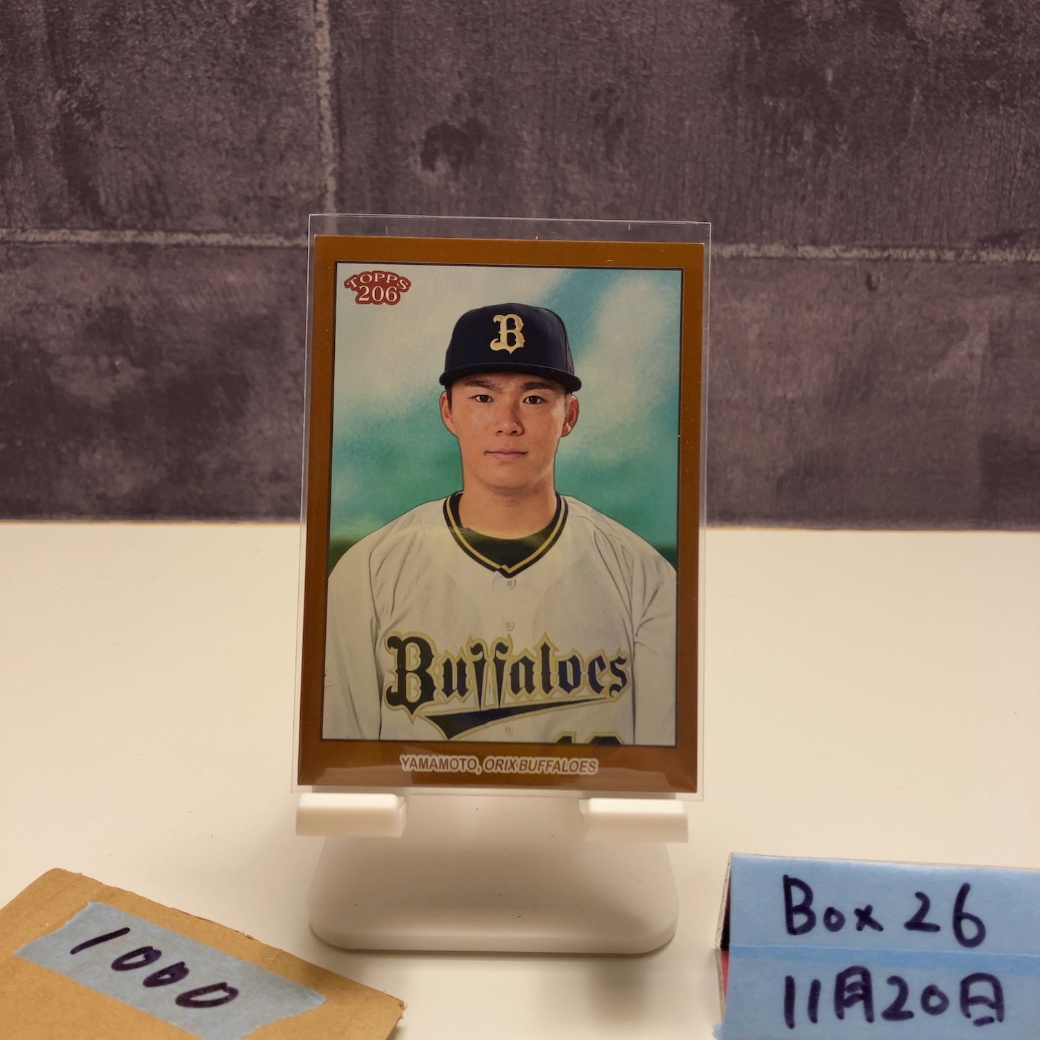 2023 Topps 山本由伸 Yoshinobu Yamamoto オリックスバファローズ