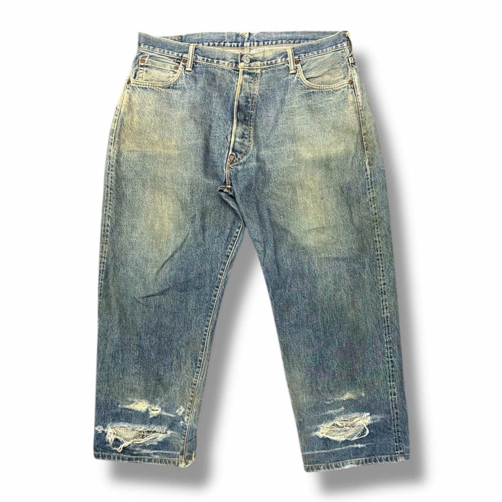 EVISU Daicock Print Baggy Jeans プリントバギージーンズ デニム