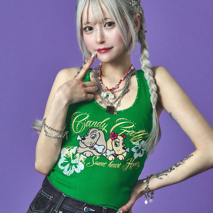 キャンディー ガルフィー Candy Galfy ロコギャルタンク タンクトップ