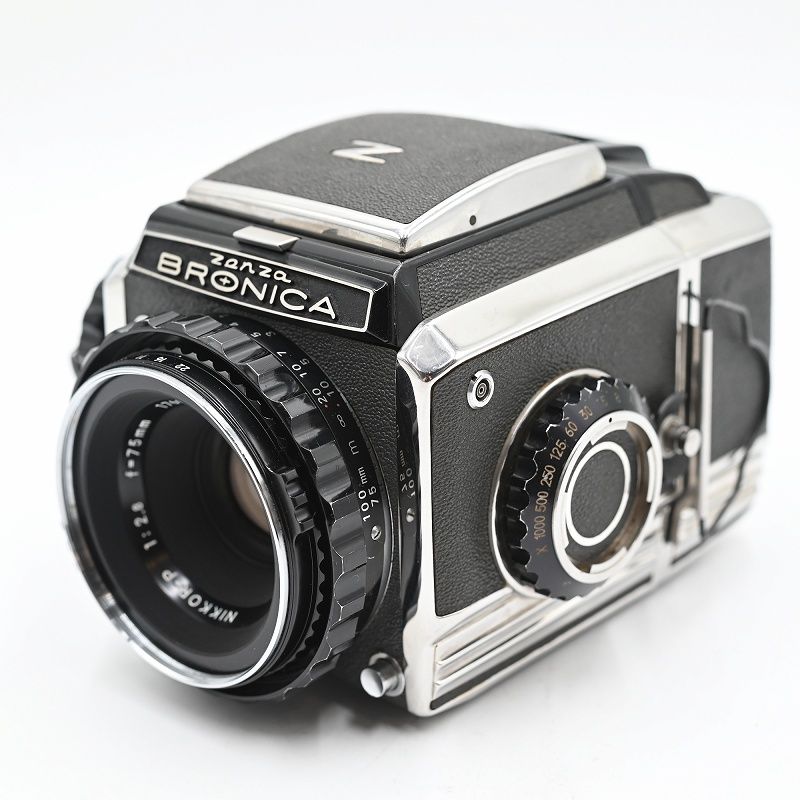 Zenza Bronica ゼンザブロニカ S2 NIKKOR-P C 75mm f2.8 フィルム
