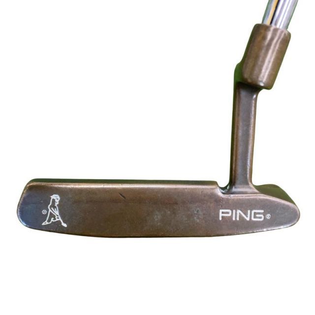 中古】 ピン ANSER 85068 OLD パター PT ロングステップスチール