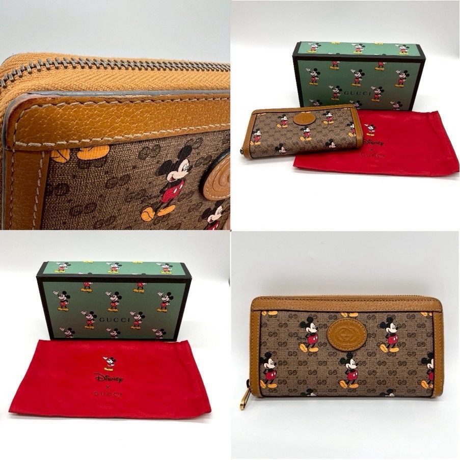 GUCCI Disney グッチ ディズニー コラボ 財布 ミッキー 602532 長財布