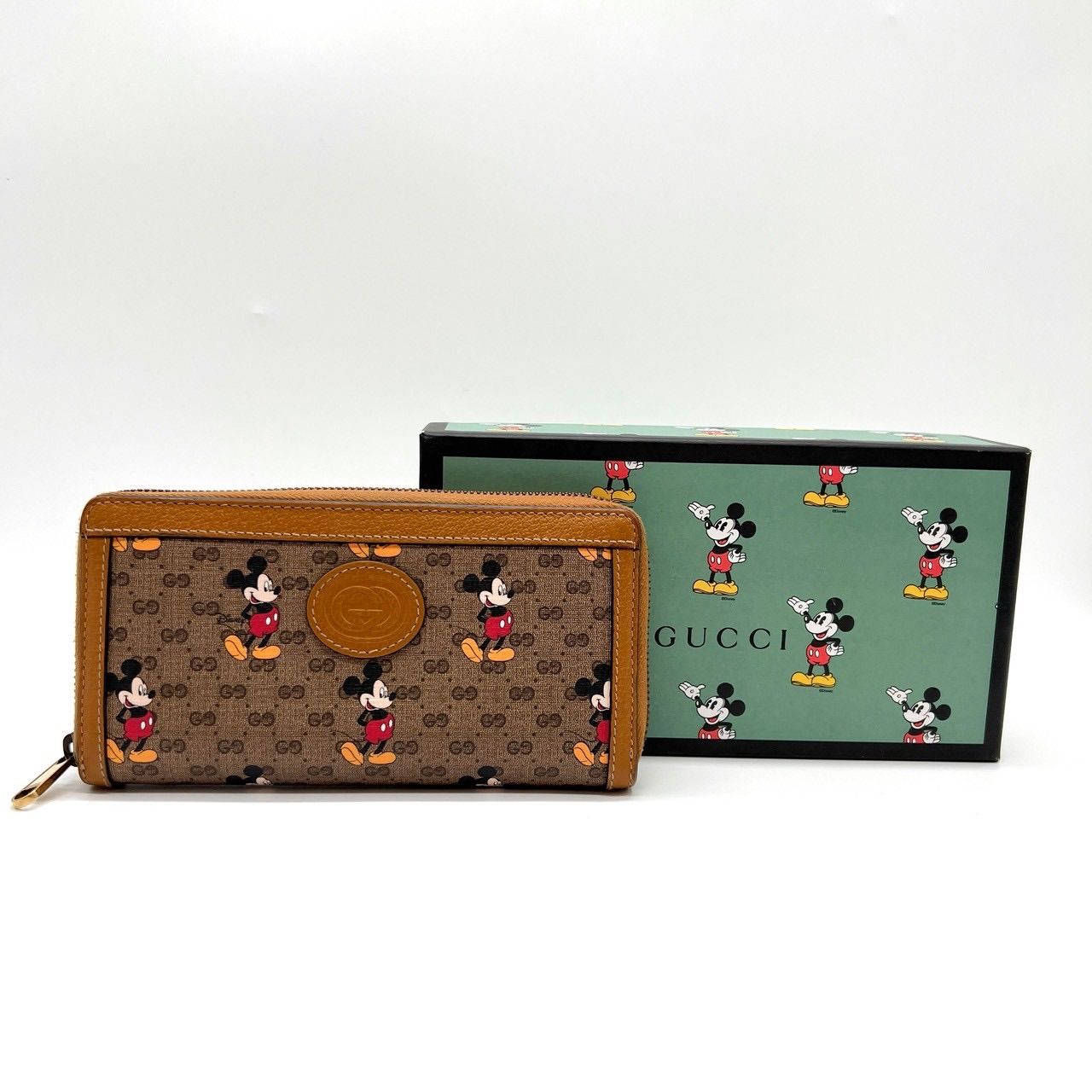 GUCCI Disney グッチ ディズニー コラボ 財布 ミッキー 602532 長財布