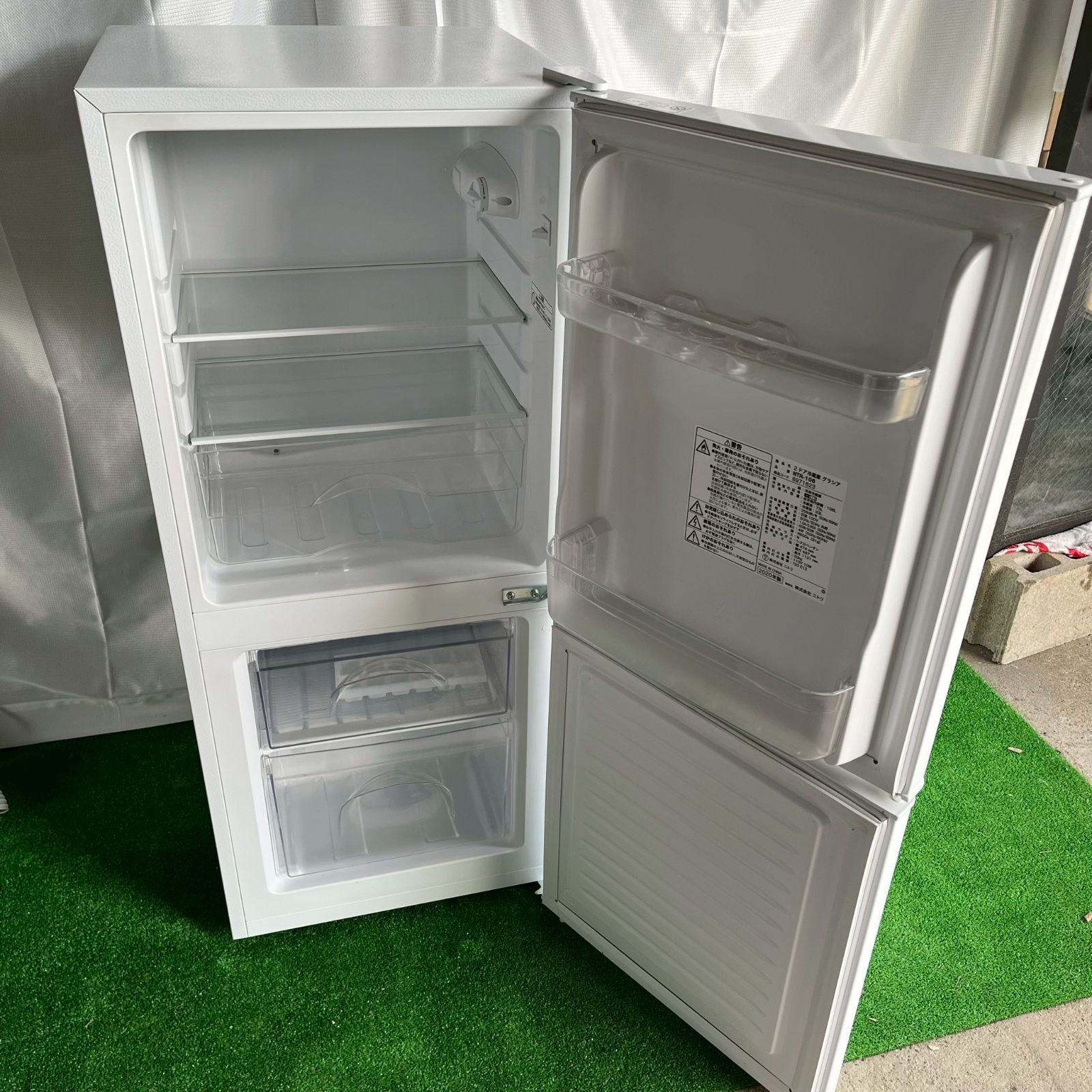 ニトリ ハイアール 洗濯機 4.5kg 冷蔵庫 106L 2021 2020年製 家電