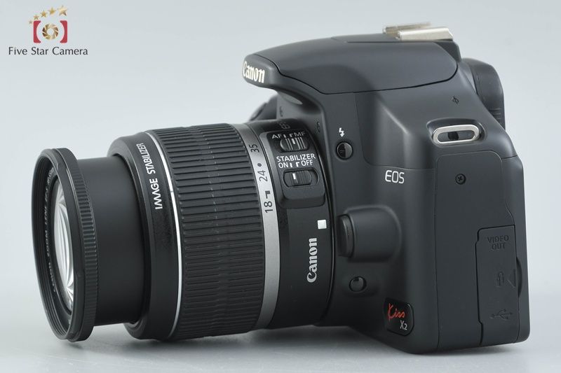 中古】Canon キヤノン EOS Kiss X2 レンズキット シャッター回数僅少