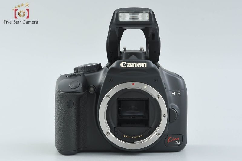 中古】Canon キヤノン EOS Kiss X2 レンズキット シャッター回数僅少
