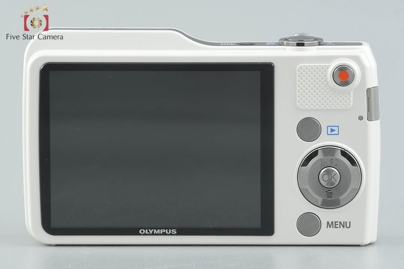 中古】OLYMPUS オリンパス VG-170 ホワイト コンパクトデジタルカメラ