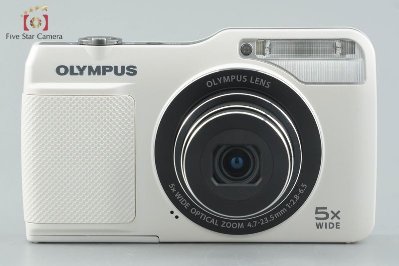 中古】OLYMPUS オリンパス VG-170 ホワイト コンパクトデジタルカメラ