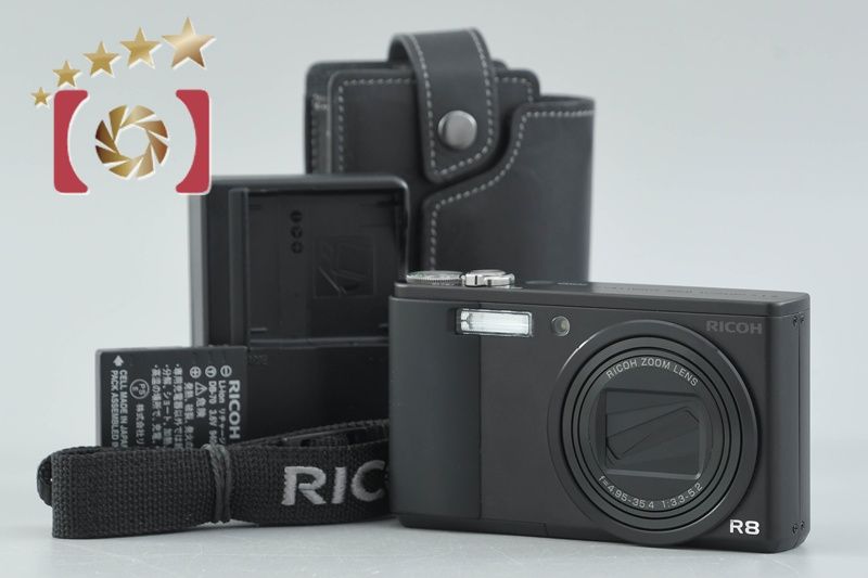 中古】RICOH リコー R8 ブラック コンパクトデジタルカメラ シャッター