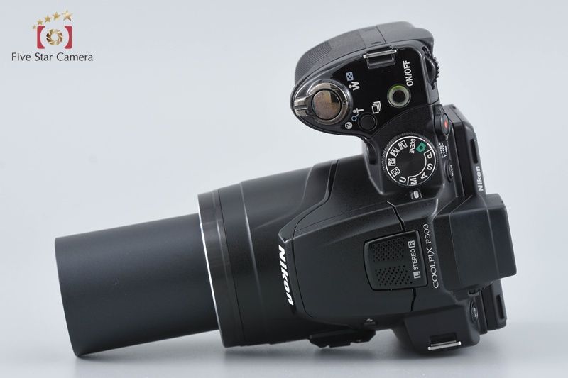 中古】Nikon ニコン COOLPIX P500 ブラック コンパクトデジタルカメラ