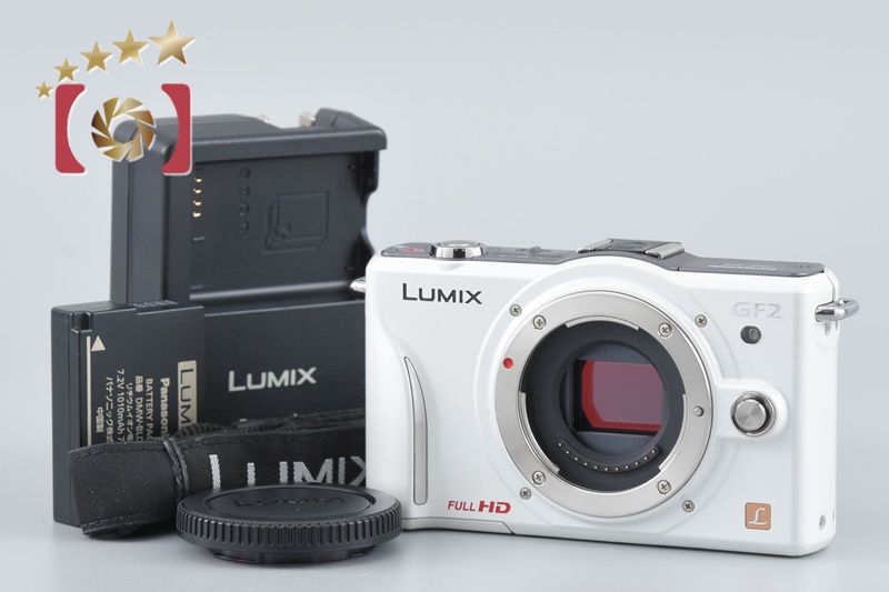 中古】Panasonic パナソニック LUMIX DMC-GF2 ホワイト ミラーレス一眼