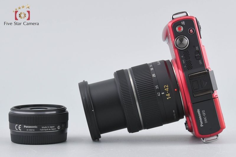 中古】Panasonic パナソニック LUMIX DMC-GF2 ダブルレンズキット