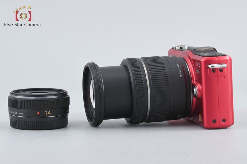 中古】Panasonic パナソニック LUMIX DMC-GF2 ダブルレンズキット