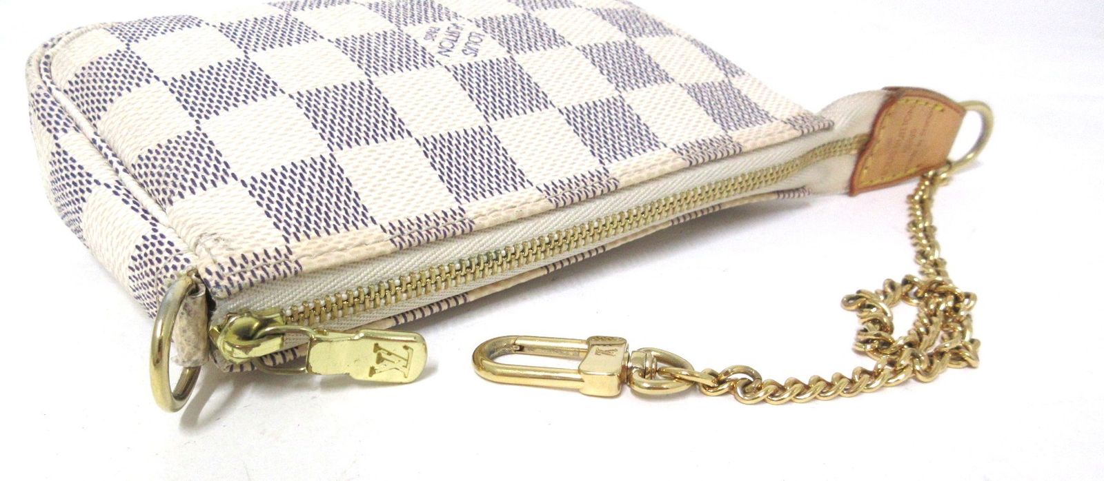 LOUIS VUITTON/ルイ ヴィトン ダミエ アズール ミニポシェットアクセ