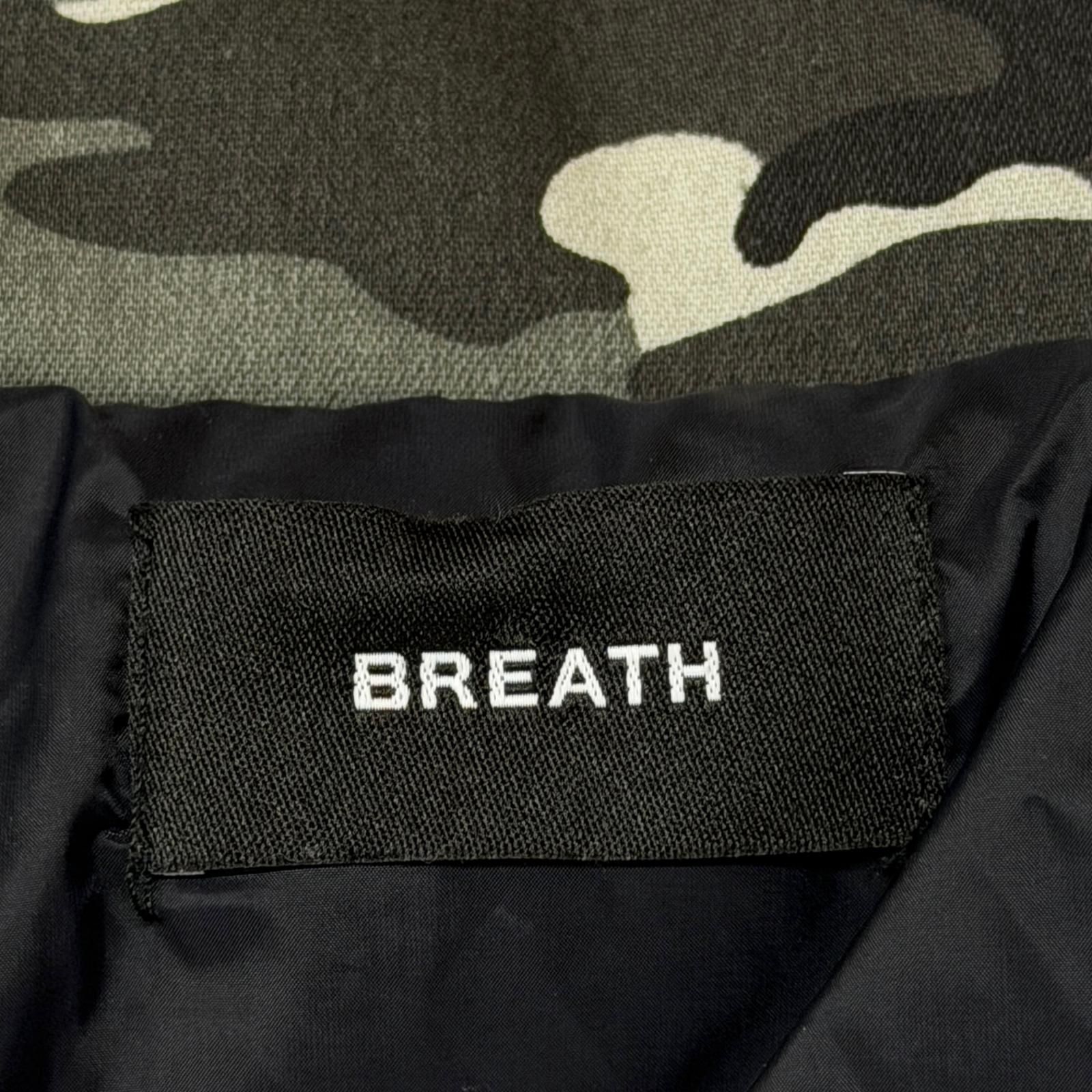 参考上代55000円 BREATH 25AW CAMO DOWN JACKET カモダウンジャケット 
