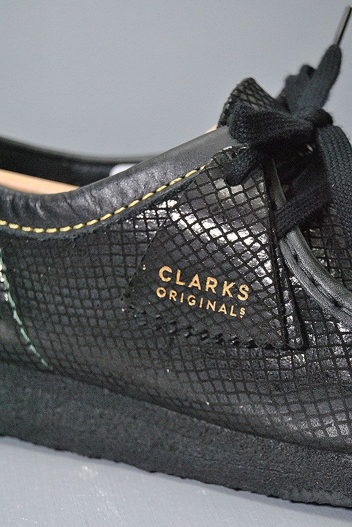 WACKO MARIA × CLARKS SNAKE WALLABEE ワコマリア コラボ クラークス
