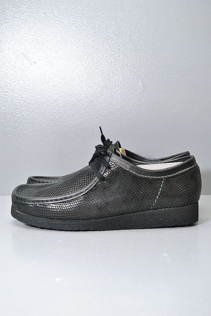 WACKO MARIA × CLARKS SNAKE WALLABEE ワコマリア コラボ クラークス