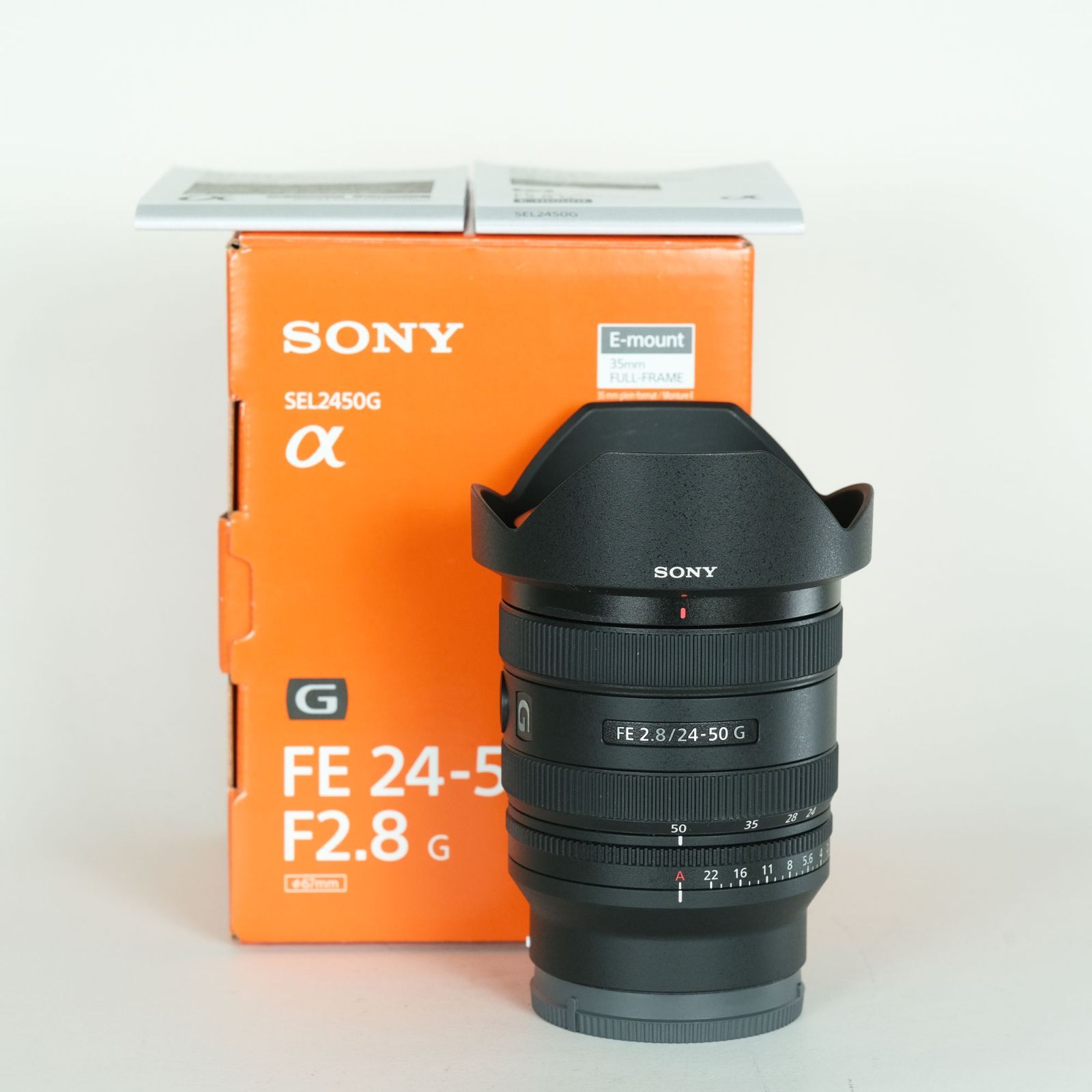 美品] SONY FE 24-50mm F2.8 G SEL2450G | SONY Eマウント - メルカリ