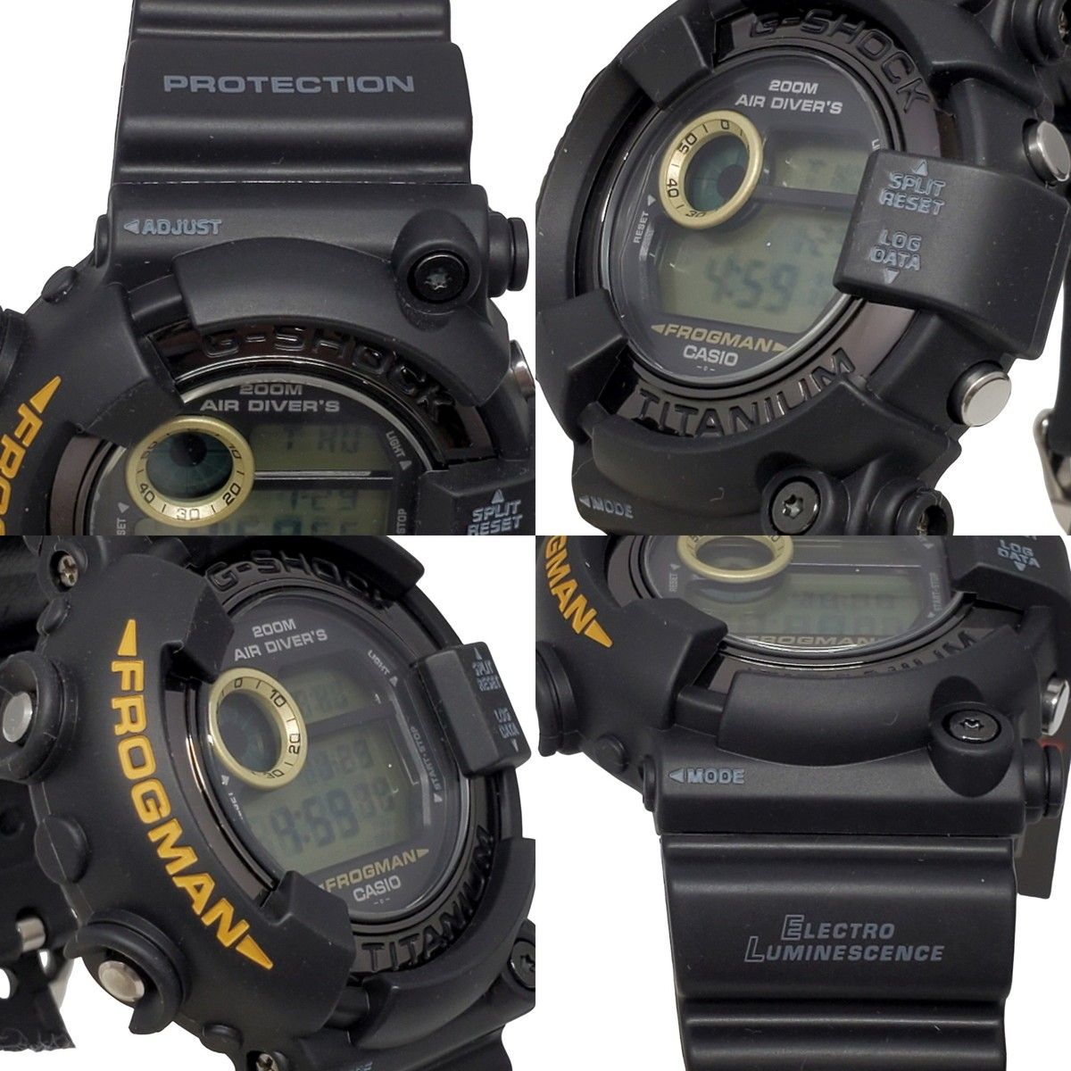 G-SHOCK ジーショック DW-8200BM-1T FROGMAN MEN IN BLACK 2 