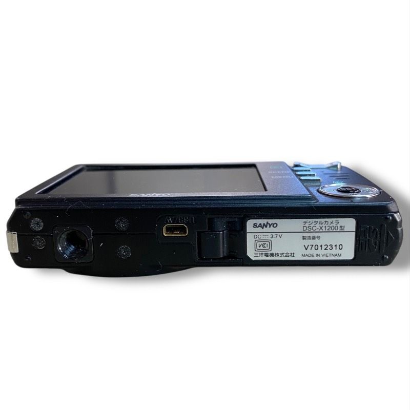 60]251209-8664-286 KT300【現状品】SANYO Xacti DSC-X1200 ブラック