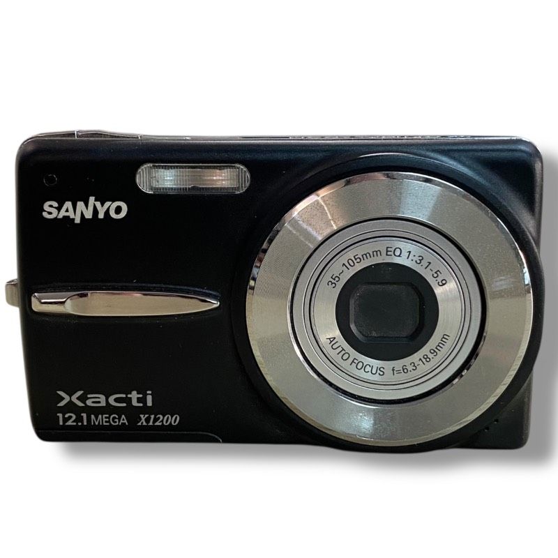 60]251209-8664-286 KT300【現状品】SANYO Xacti DSC-X1200 ブラック