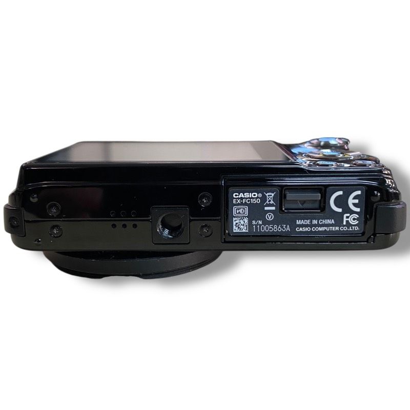 60]251222-8534-4365 SA300 CASIO EXILIM EX-FC150 HS ブラック カシオ