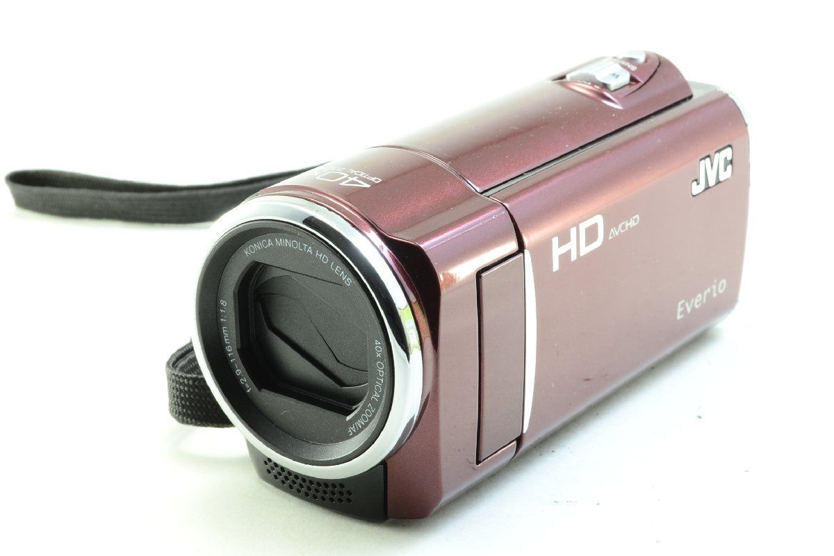 良上品】JVC Everio GZ-HM450-R レッド デジタルビデオカメラ / 元箱付