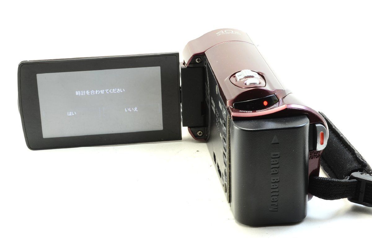 良上品】JVC Everio GZ-HM450-R レッド デジタルビデオカメラ / 元箱付