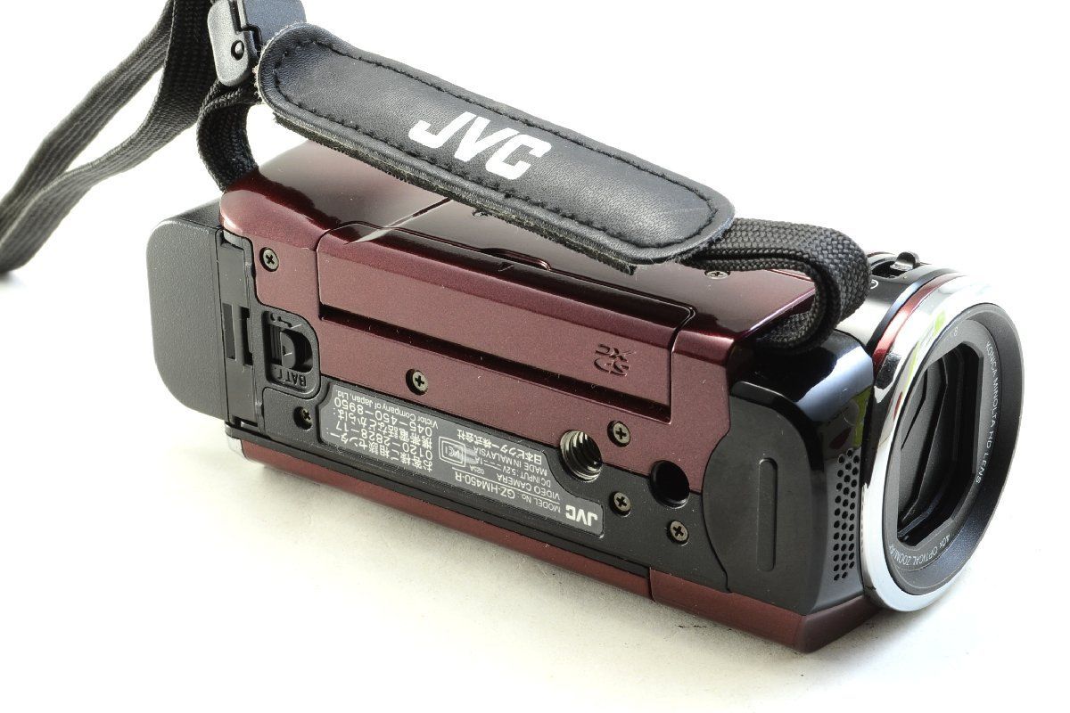 良上品】JVC Everio GZ-HM450-R レッド デジタルビデオカメラ / 元箱付