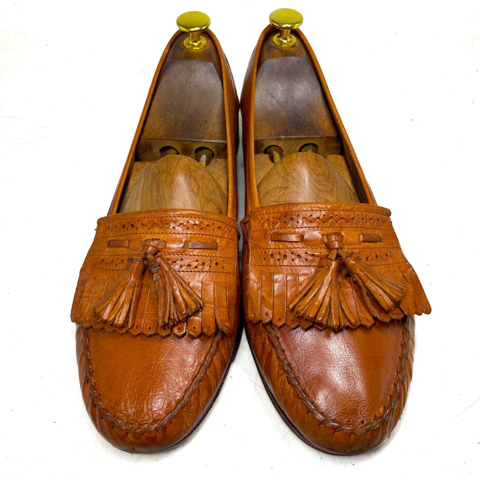 イタリア製】COLE HAAN コールハーン レザー キルトタッセルローファー