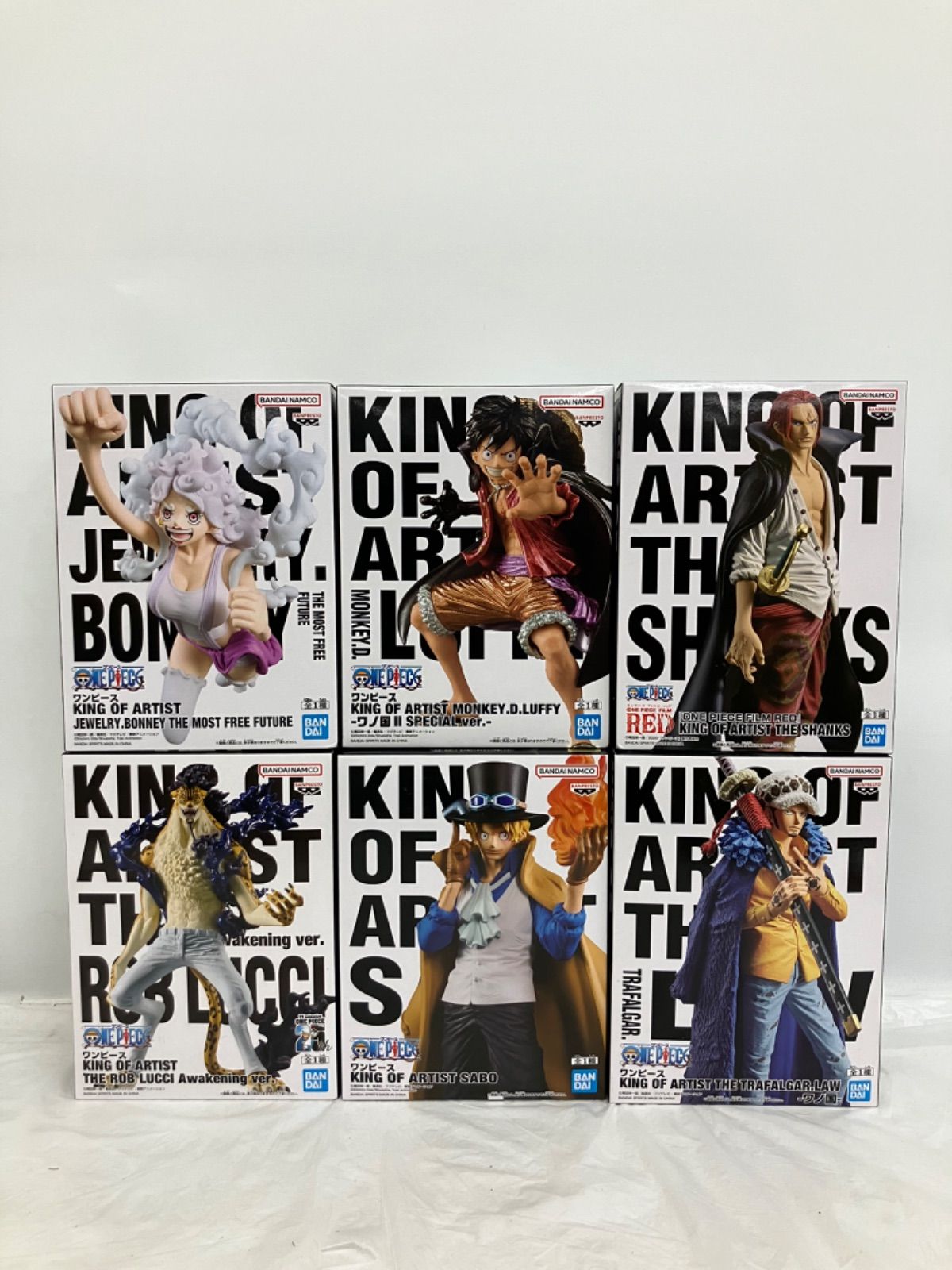 未開封 ONE PIECE ワンピース KING OF ARTIST ボニー ルフィ
