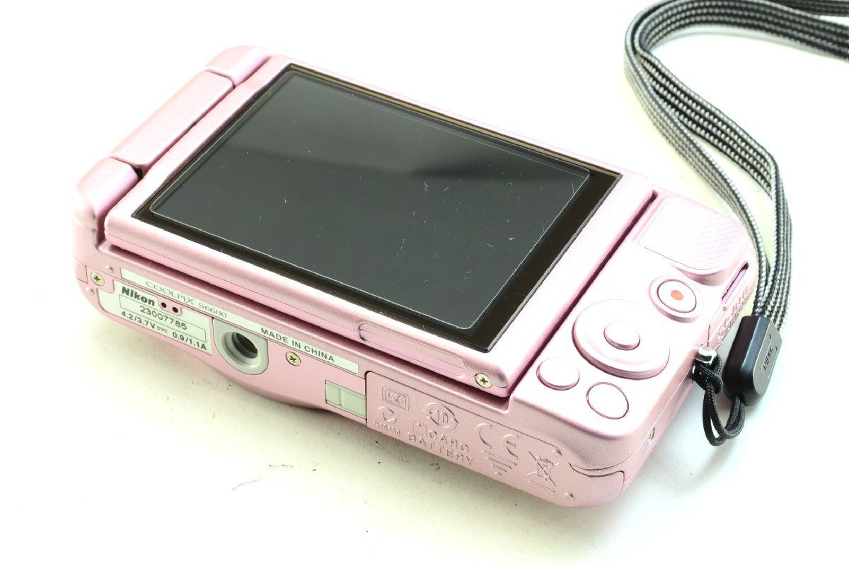 美品】Nikon COOLPIX S6600 ピンク / 新同充電器 - メルカリ