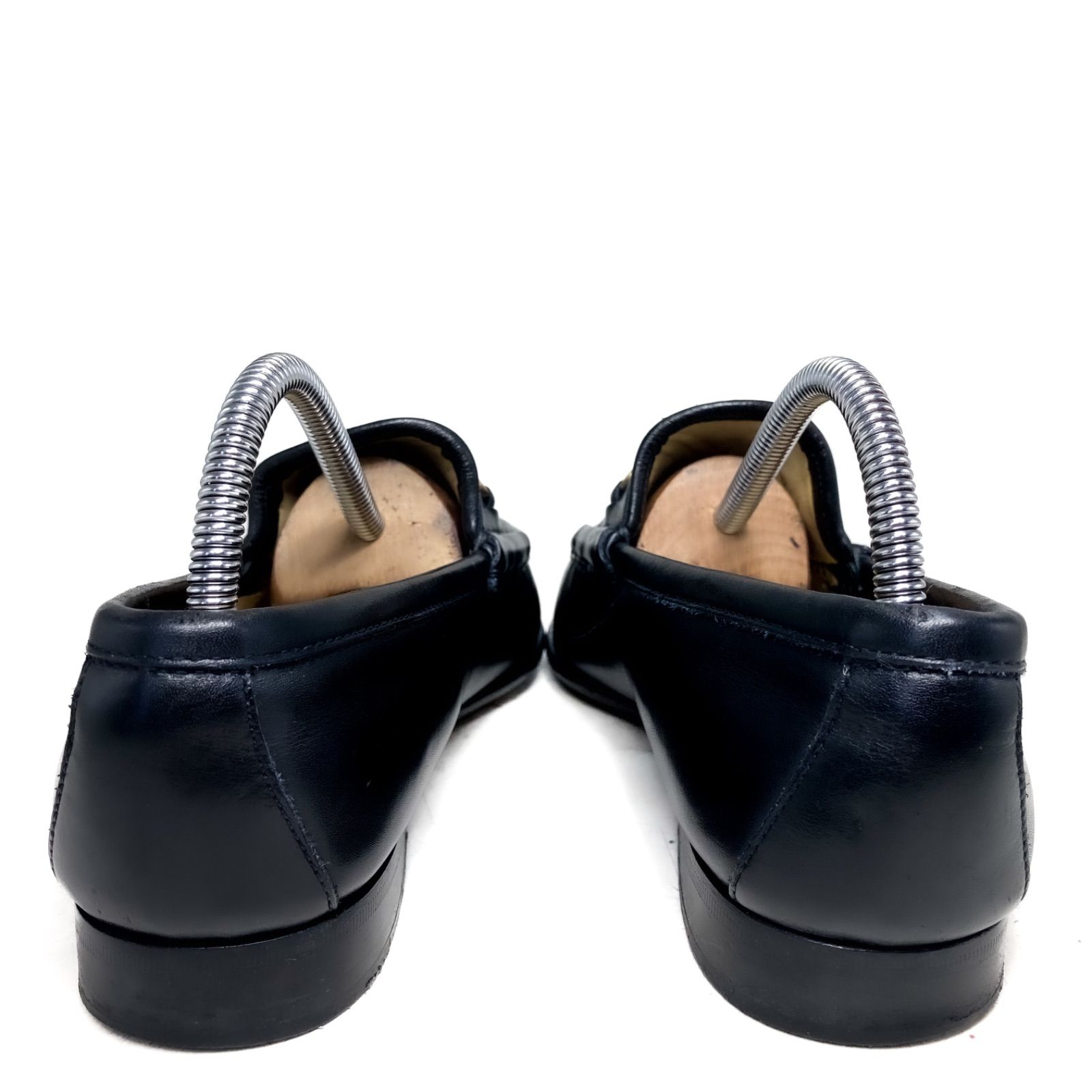 GUCCI グッチ ホースビットローファー 100-0255 黒 ブラック 23cm 革靴