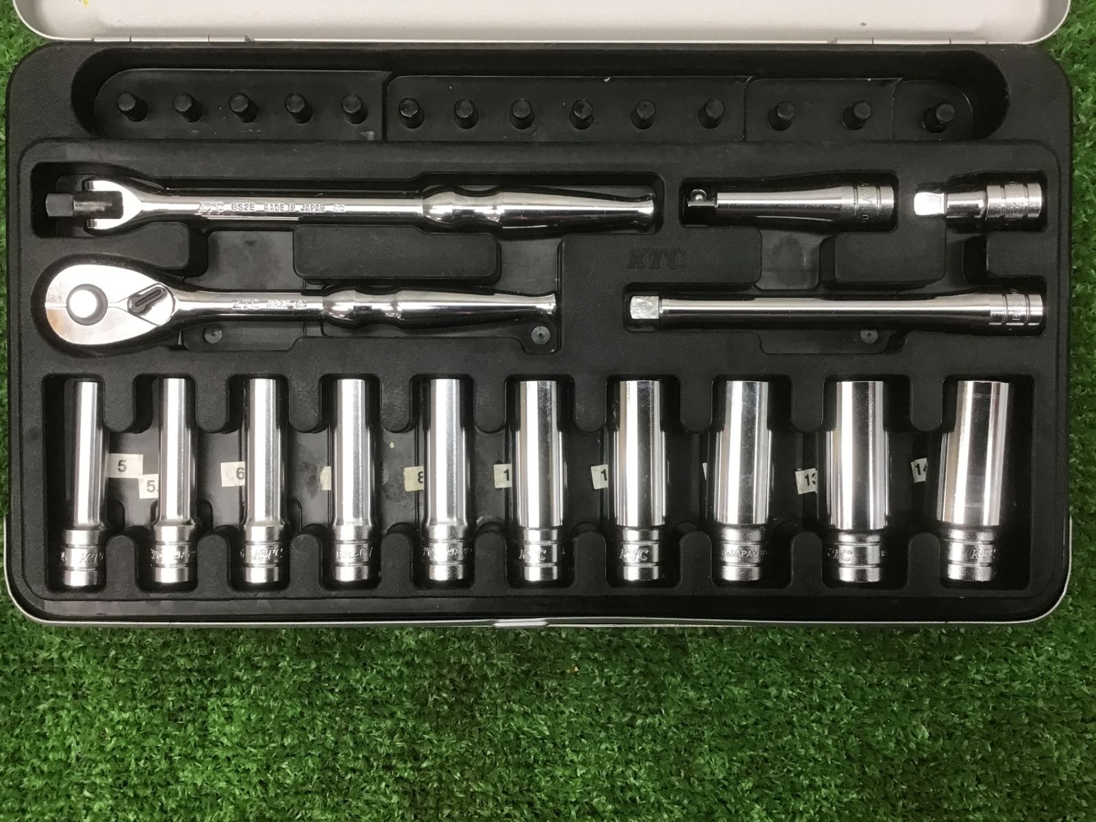 中古品】ケーティーシーKTC 6.3sq.ディープソケットレンチセット