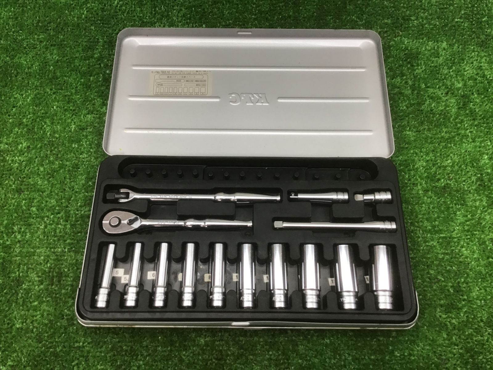 中古品】ケーティーシーKTC 6.3sq.ディープソケットレンチセット