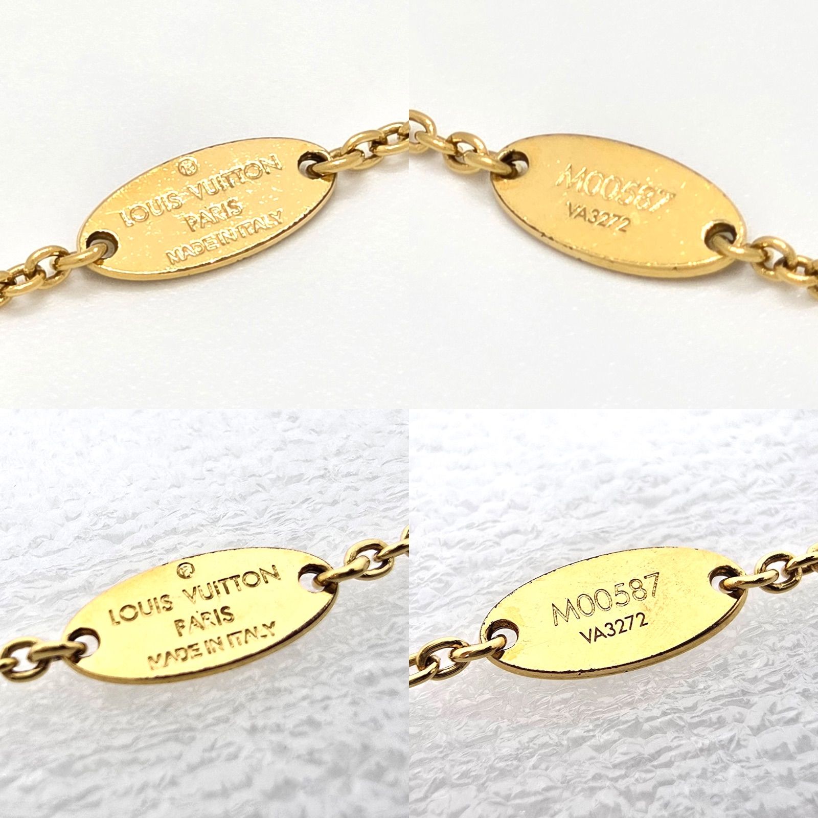 LOUIS VUITTON ルイヴィトン M00587 ブレスレット・LV アイコニック