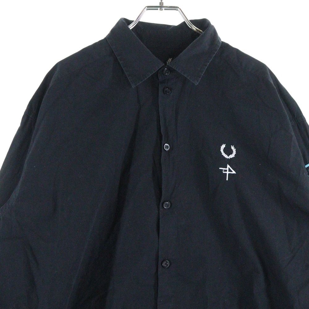 RAF SIMONS (ラフシモンズ) LOGO L/S SHIRT アームワッペン ロング